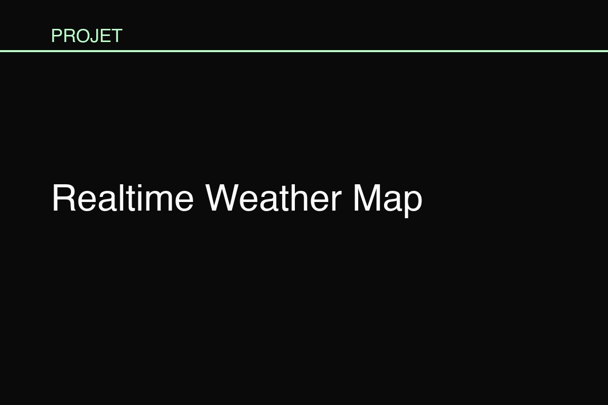 Realtime Weather Map